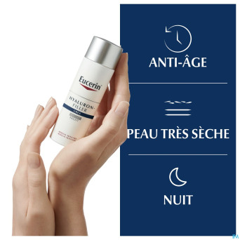Eucerin hyaluron filler extra riche soin nuit 50ml