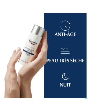 Eucerin hyaluron filler extra riche soin nuit 50ml