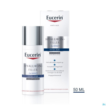 Eucerin hyaluron filler extra riche soin nuit 50ml