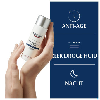 Eucerin hyaluron filler extra riche soin nuit 50ml