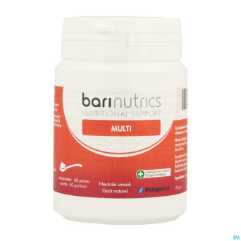 Barinutrics multi powder nature    60 portions