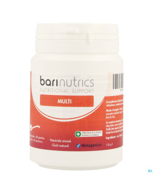 Barinutrics multi powder nature    60 portions