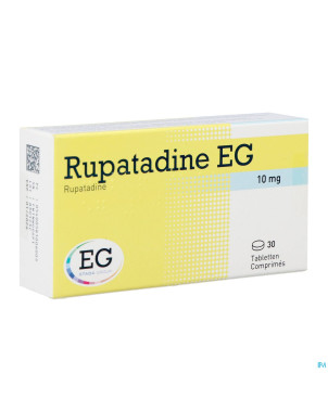 Rupatadine eg 10mg comp 30x10mg