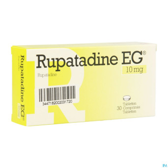 Rupatadine eg 10mg comp 30x10mg