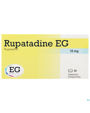 Rupatadine eg 10mg comp 30x10mg