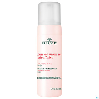 Nuxe eau de mousse micellaire duo fl pompe 2x150ml