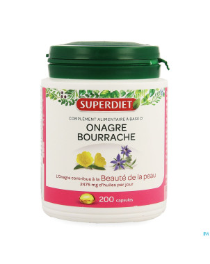 Superdiet onagre bourrache    caps 200