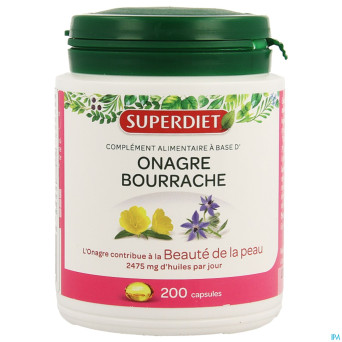 Superdiet onagre bourrache    caps 200