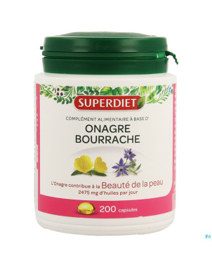 Superdiet onagre bourrache    caps 200