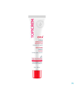 Topicrem cica creme apaisante    tube 40ml