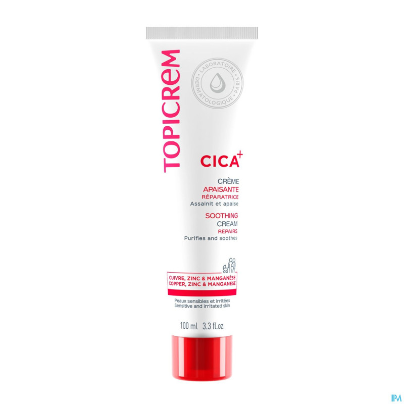 Topicrem cica creme apaisante    tube 100ml