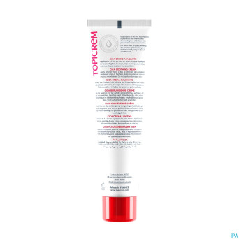 Topicrem cica creme apaisante    tube 100ml