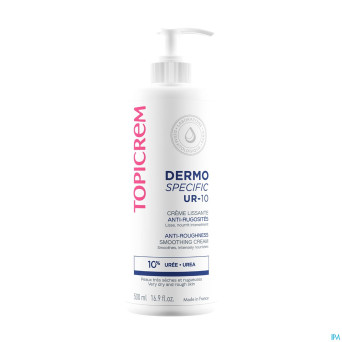 Topicrem ur10 creme lissante a/rugosites    500ml