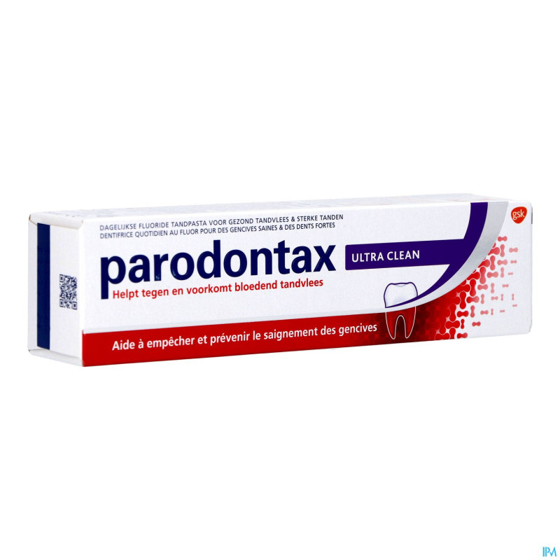 Parodontax dentifrice fluor ultra clean    75ml
