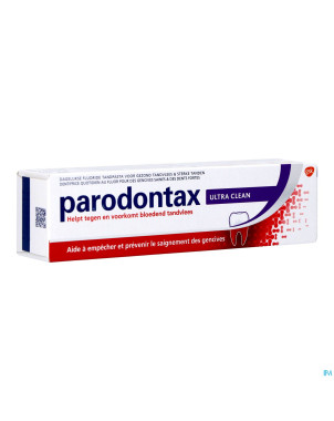 Parodontax dentifrice fluor ultra clean    75ml