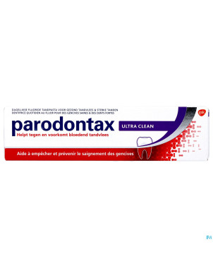 Parodontax dentifrice fluor ultra clean    75ml