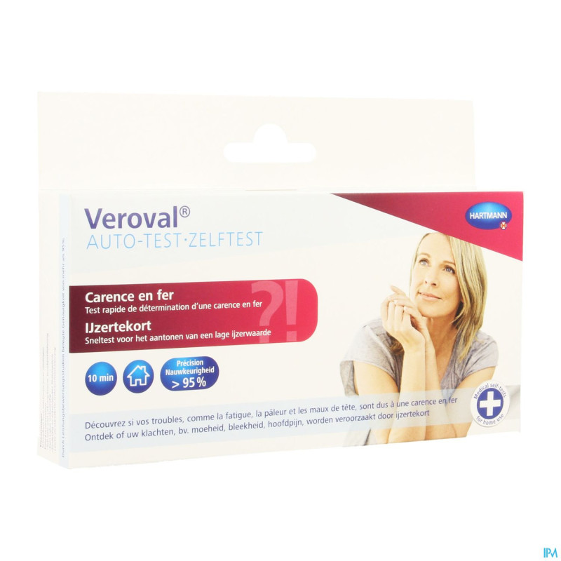 Veroval test carence fer 1