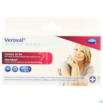 Veroval test carence fer 1