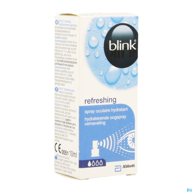 Blink refreshing spray oculaire    fl 10ml