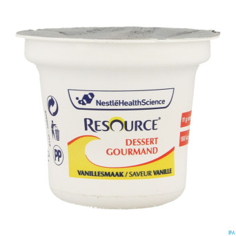 Resource dessert gourmand vanilla  1x125g 12314815