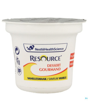 Resource dessert gourmand vanilla  1x125g 12314815
