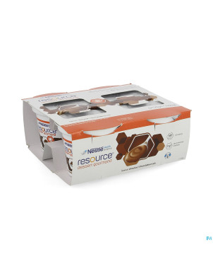 Resource dessert gourmand chocolat 4x125g 12311109