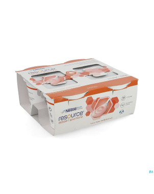 Resource dessert gourmand fraise   4x125g 12311130