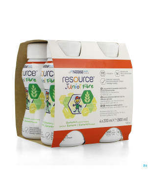 Resource junior fibre banane    4x200ml