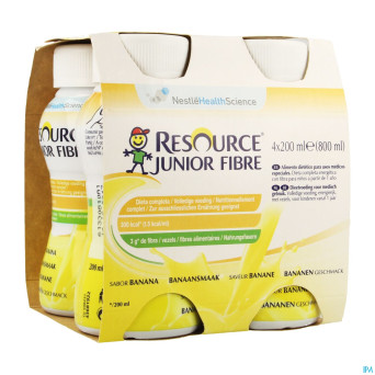 Resource junior fibre banane    4x200ml