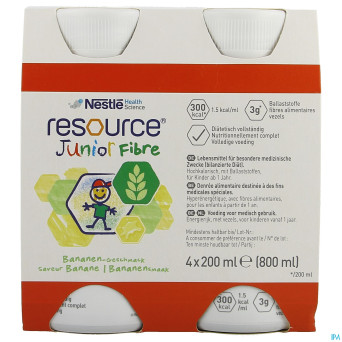 Resource junior fibre banane    4x200ml