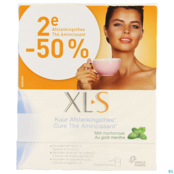 Xls cure duopack the menthe sach 2x20 2eme -50%