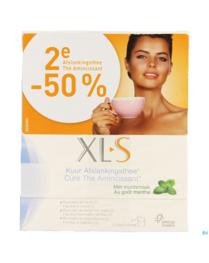 Xls cure duopack the menthe sach 2x20 2eme -50%