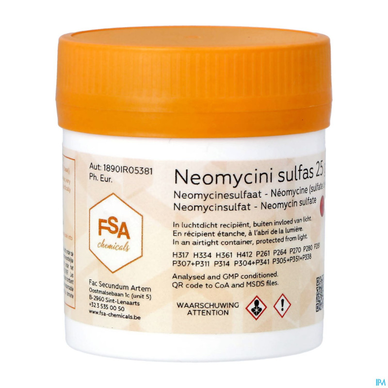 Neomycine sulfaat    25g magis