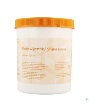Vigne rouge    caps 1000 magis