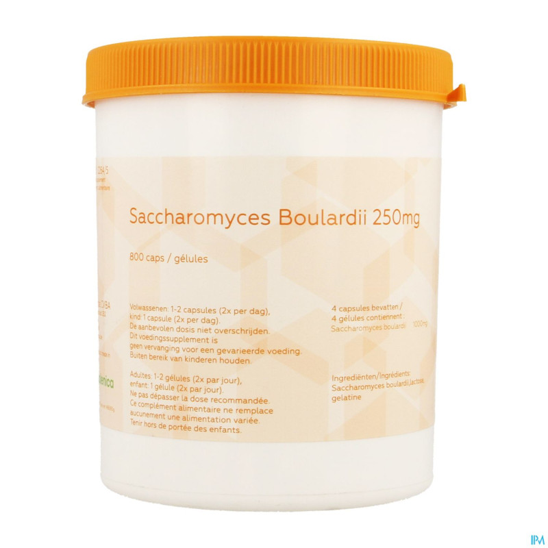 Saccharmyces boulardii  250mg    caps  800 magis
