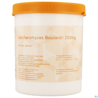 Saccharmyces boulardii  250mg    caps  800 magis