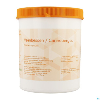 Canneberge    caps  600 magis