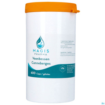 Canneberge    caps  600 magis