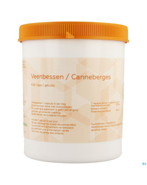 Canneberge    caps  600 magis