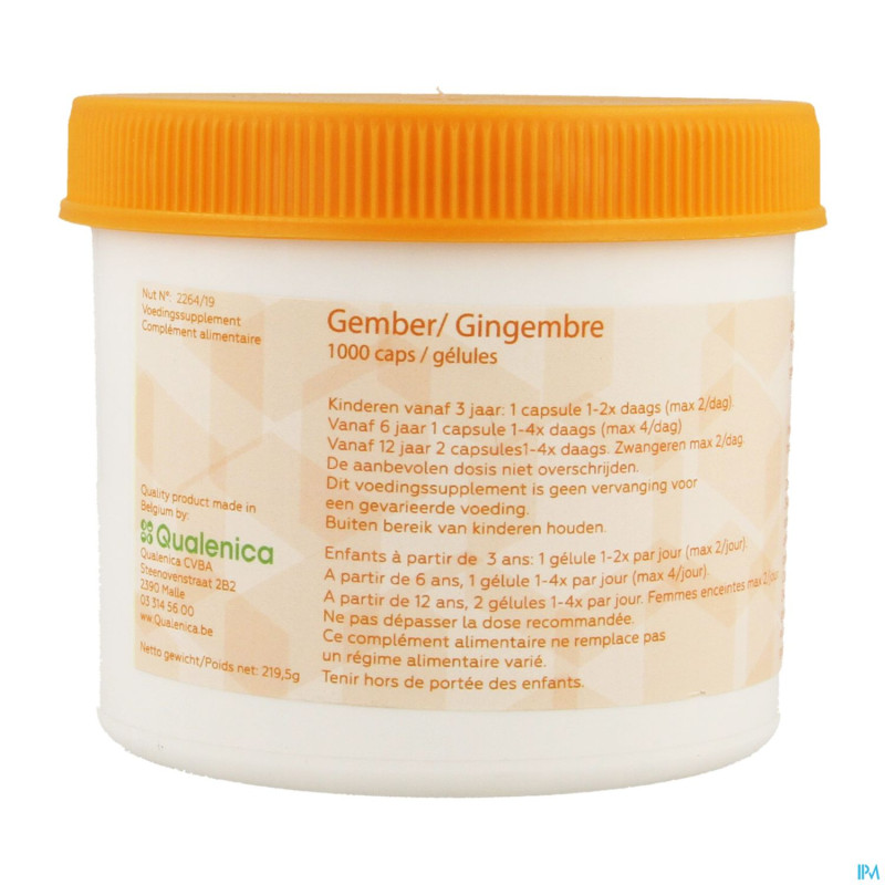 Gingembre    caps 1000 magis
