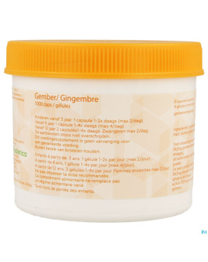 Gingembre    caps 1000 magis