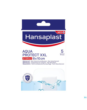 Hansaplast aqua prot. strips xxl  5