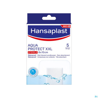 Hansaplast aqua prot. strips xxl  5