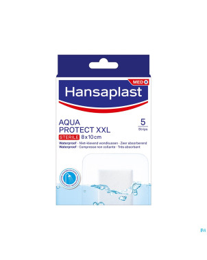 Hansaplast aqua prot. strips xxl  5