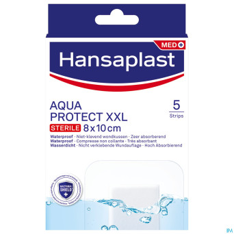 Hansaplast aqua prot. strips xxl  5