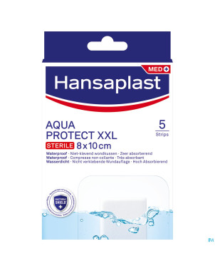 Hansaplast aqua prot. strips xxl  5