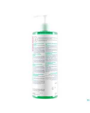 Topicrem ac gel nettoyant purifiant    tube 400ml