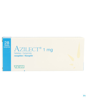 Azilect 1mg pi pharma comp  28 x 1mg pip