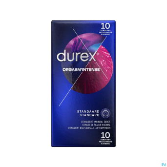 Durex orgasm intense    preservatifs 10