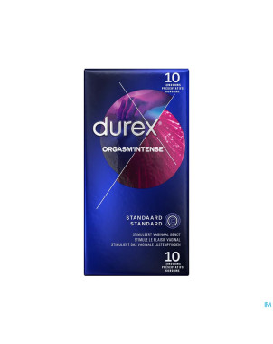Durex orgasm intense    preservatifs 10